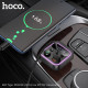 АЗП з FM-модулятором HOCO E85 Tiger PD20W+QC3.0 car BT FM transmitter Black (6942007634304)