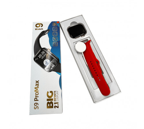 Смарт-годинник BIG S9 Pro Max 45mm. IP65. 230 mAh. Orange (BIGS9POrange)