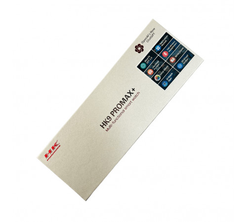 Смарт-годинник HK 9 Pro Max Plus 45mm. 230 mAh. IP67 Amoled Grey (HK9PMMINIGREY)