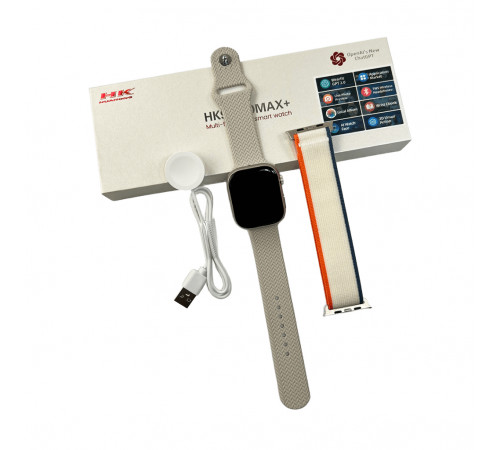 Смарт-годинник HK 9 Pro Max Plus 45mm. 230 mAh. IP67 Amoled Grey (HK9PMMINIGREY)