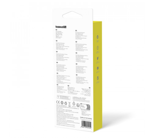 Навушники дротові Baseus Encok HZ11 (3.5mm)  Moon White (A00164200213-Z1)