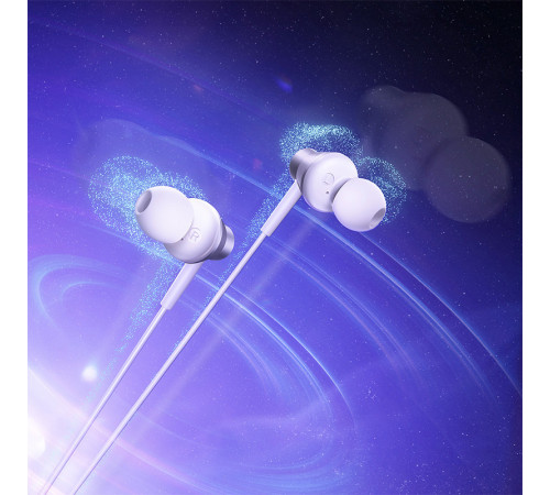Навушники дротові Baseus Encok HZ11 (3.5mm)  Moon White (A00164200213-Z1)