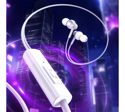 Навушники дротові Baseus Encok HZ11 (3.5mm)  Moon White (A00164200213-Z1)
