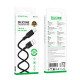 Кабель BOROFONE BX113 Lenny silicone charging data cable Type-C(L=1M) Black (6941991115431)