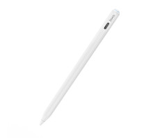 Стилус HOCO GM112 Intelligent anti-lost active capacitive pen with digital display pad dedicated White (6942007634588)