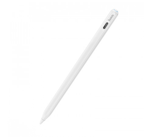 Стилус HOCO GM112 Intelligent anti-lost active capacitive pen with digital display pad dedicated White (6942007634588)