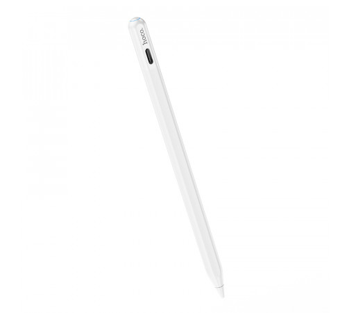 Стилус HOCO GM112 Intelligent anti-lost active capacitive pen with digital display pad dedicated White (6942007634588)