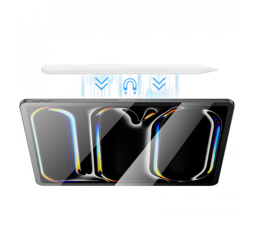 Стилус HOCO GM112 Intelligent anti-lost active capacitive pen with digital display pad dedicated White (6942007634588)