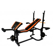 Скамья Для Жима универсальная 0020 , Регулированые стойки, лава Скотта