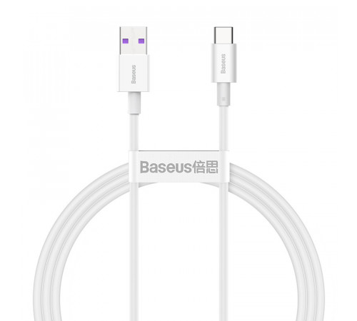 Кабель Baseus Superior Series USB to Type-C 66W 1m White (CATYS-02)