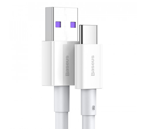 Кабель Baseus Superior Series USB to Type-C 66W 1m White (CATYS-02)