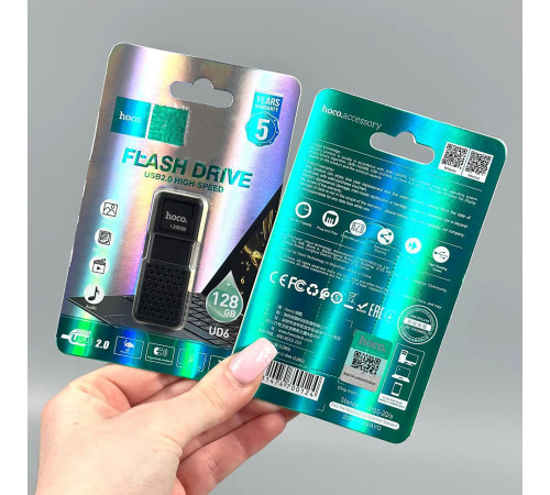USB флеш Hoco UD6 128Gb Intelligent USB2.0