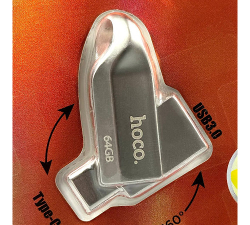 USB флеш Hoco UD8 64Gb Smart USB3.0+Type-C Швидкісна
