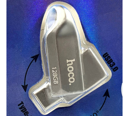 USB флеш Hoco UD8 128Gb Smart USB3.0+Type-C Швидкісна