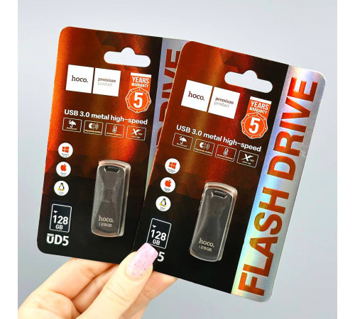 USB флеш Hoco UD5 128Gb Wisdom USB3.0 Швидкісна