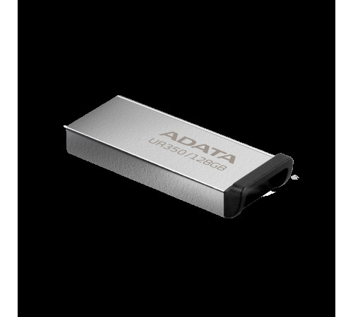 Флеш-накопичувач ADATA USB 3.2 UR 350 128Gb Silver/Black (UR350-128G-RSR/BK)