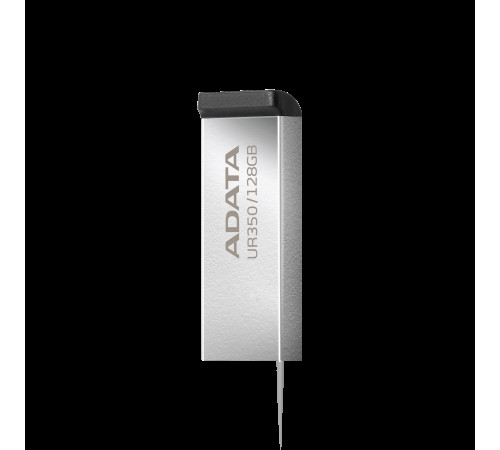 Флеш-накопичувач ADATA USB 3.2 UR 350 128Gb Silver/Black (UR350-128G-RSR/BK)