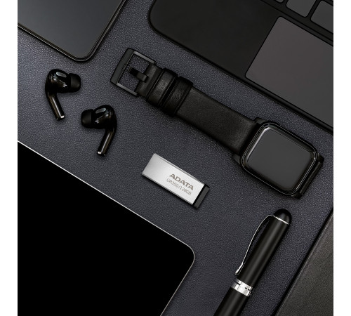 Флеш-накопичувач ADATA USB 3.2 UR 350 128Gb Silver/Black (UR350-128G-RSR/BK)