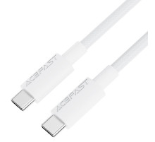 Кабель ACEFAST C18-03 USB-C to USB-C braid charging data cable White (6974316284253)