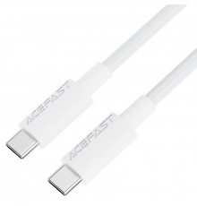 Кабель ACEFAST C18-03 USB-C to USB-C braid charging data cable White (6974316284253)