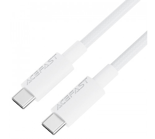 Кабель ACEFAST C18-03 USB-C to USB-C braid charging data cable White (6974316284253)