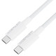 Кабель ACEFAST C18-03 USB-C to USB-C braid charging data cable White (6974316284253)