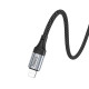 Кабель HOCO X102 Fresh charging data cable iP Black (6942007608756)