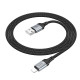Кабель HOCO X102 Fresh charging data cable iP Black (6942007608756)