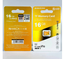 Карта пам'яті Borofone 16Gb 10 Class (без адаптера)