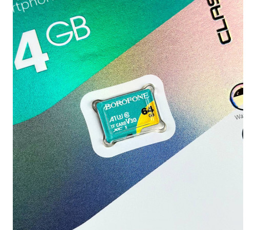Карта пам'яті Borofone 64Gb 10 Class (без адаптера)