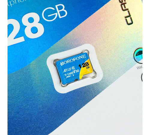 Карта пам'яті Borofone 128Gb 10 Class (без адаптера)