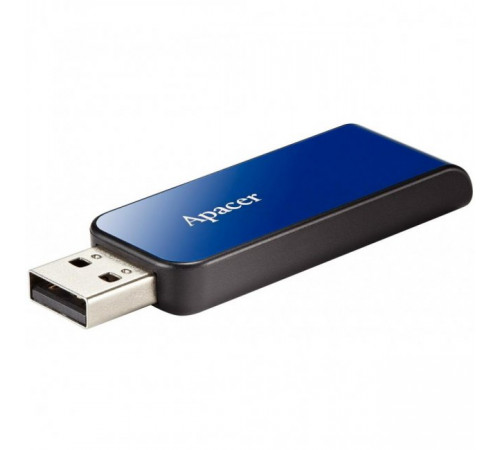 Флеш-накопичувач Apacer USB 2.0 AH334 32Gb Blue (AP32GAH334U-1)
