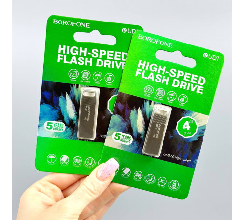 USB флеш Borofone BUD1 4Gb USB2.0