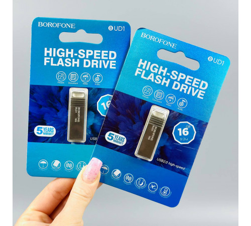 USB флеш Borofone BUD1 16Gb USB2.0