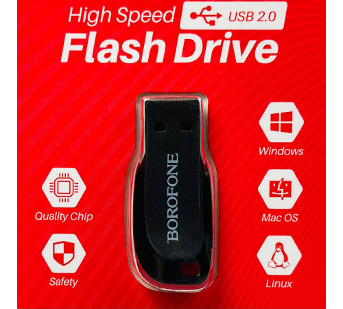 USB флеш Borofone BUD2 64Gb USB2.0