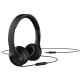 Навушники дротові HOCO W21 Graceful charm wire control headphones (3.5mm) Black (6931474708281)