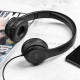 Навушники дротові HOCO W21 Graceful charm wire control headphones Black (6931474708281)