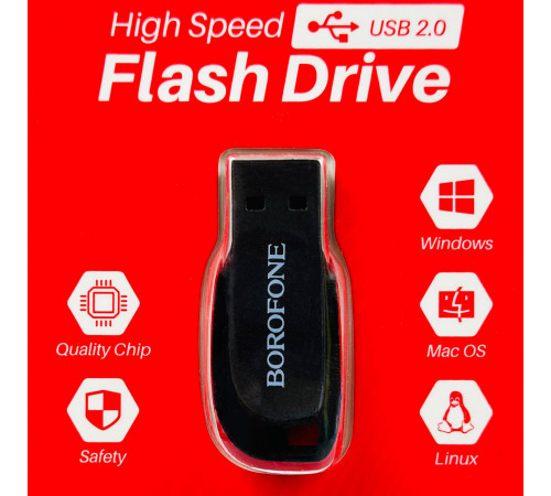 USB флеш Borofone BUD2 4Gb USB2.0