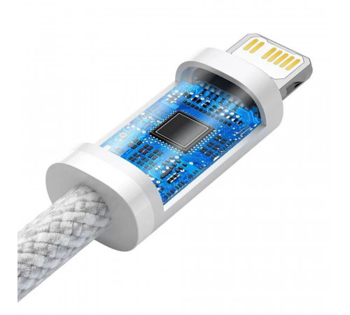 Кабель Baseus Dynamic Series Fast Charging Data Cable Type-C to iP 20W 1m White (CALD000002)