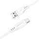 Кабель ACEFAST C3-04 USB to Type-C 3A, 1.2m, TPE, TPE connectors, White (6974316280873)