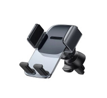 Автотримач для телефона Baseus Easy Control Clamp Car Mount Holder (Air Outlet Version)Black (SUYK000101)