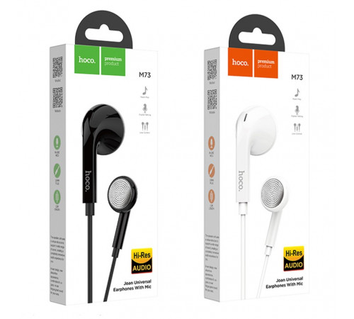 Наушники Hoco M73 Joan 3.5mm