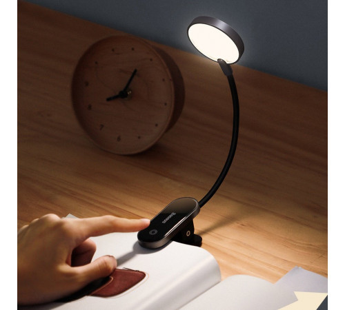 Світильник Baseus Comfort Reading Mini Clip Lamp Dark Gray (DGRAD-0G)