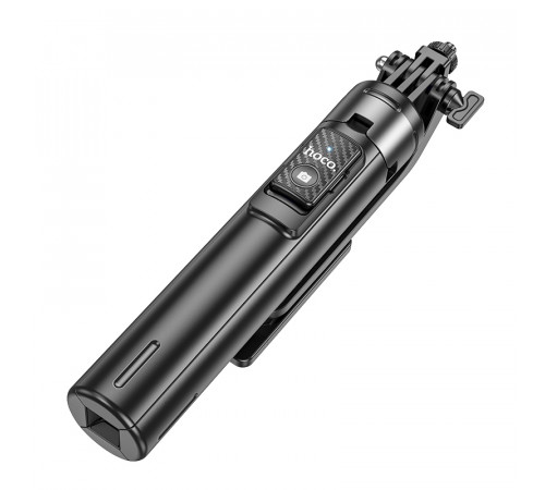 Селфі-монопод HOCO K21 Stream aluminum alloy live broadcast holder Black (6942007609975)