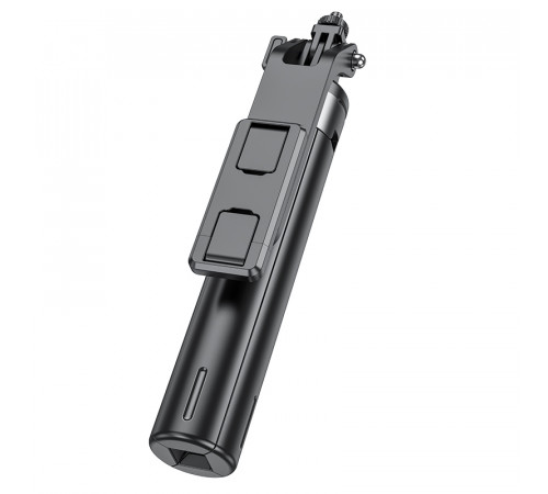 Селфі-монопод HOCO K21 Stream aluminum alloy live broadcast holder Black (6942007609975)