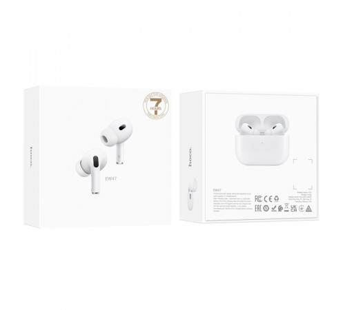 Бездротові навушники TWS HOCO EW47 White (6931474790255)
