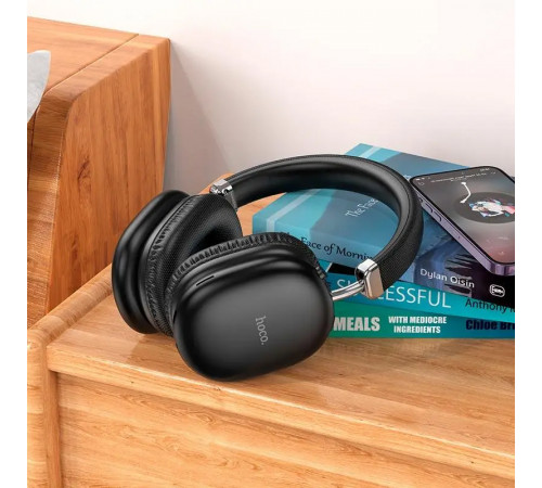 Бездротові накладні навушники HOCO W35 Max Joy BT headphones Black (6942007612203)