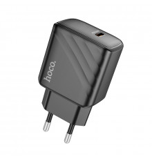 Мережевий зарядний пристрій HOCO CS22A Value single port PD30W charger Black (6942007609913)