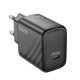 Мережевий зарядний пристрій HOCO CS22A Value single port PD30W charger Black (6942007609913)