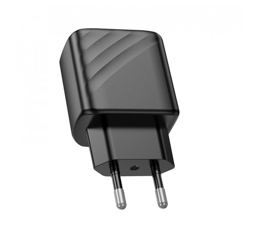 Мережевий зарядний пристрій HOCO CS22A Value single port PD30W charger Black (6942007609913)
